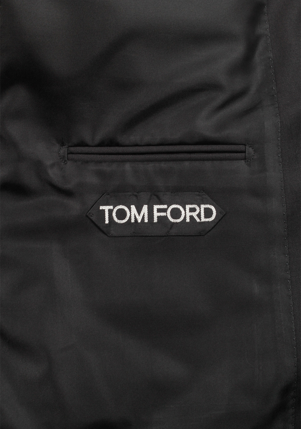 TOM FORD O'Connor Black Suit Size 56 / 46R U.S. Wool Fit Y