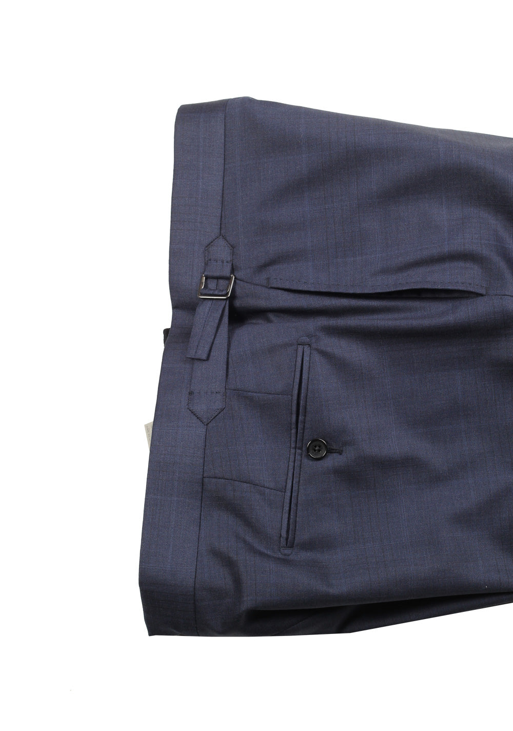 TOM FORD O'Connor Blue Checked 3 Piece Suit Size 56 / 46R U.S. Fit Y