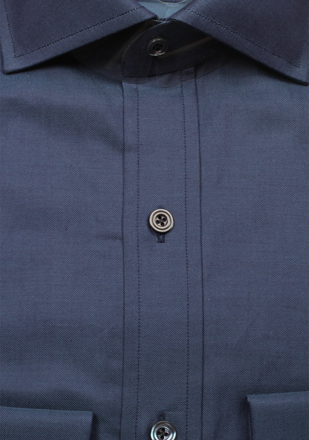 TOM FORD Solid Blue Dress Shirt Size 40 / 15,75 U.S. Slim Fit