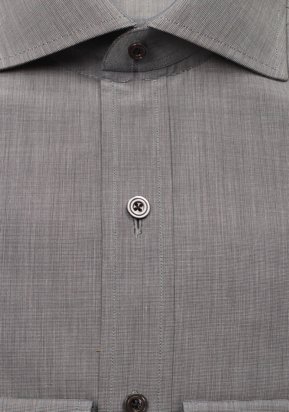 TOM FORD Solid Gray Dress Shirt Size 39 / 15,75 U.S.