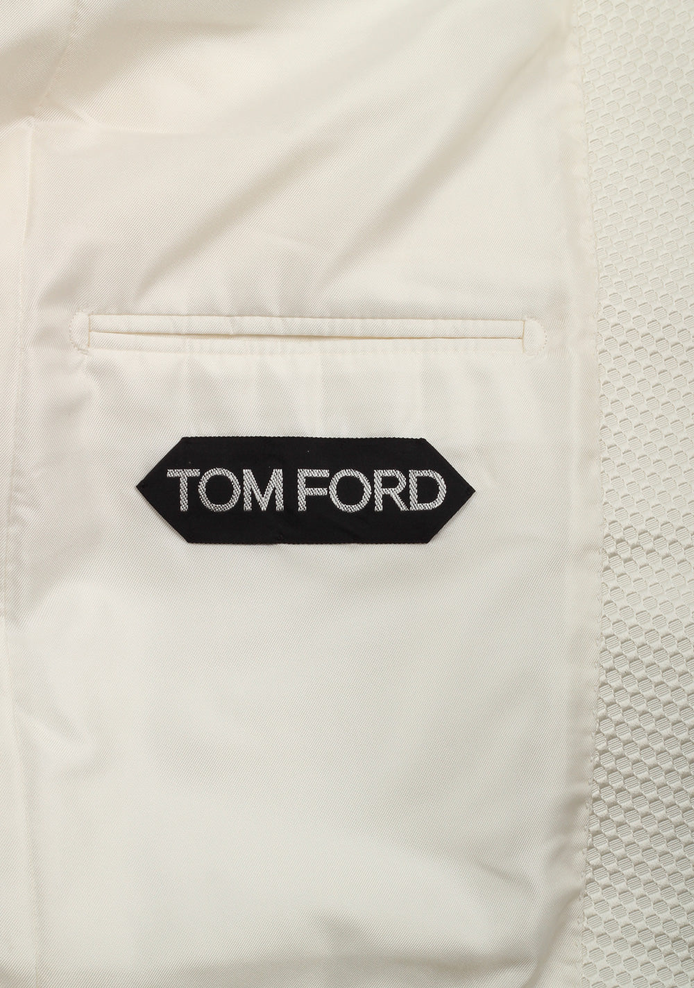 TOM FORD Shelton White Shawl Collar Sport Coat Tuxedo Dinner Jacket Size 48 / 38R U.S.