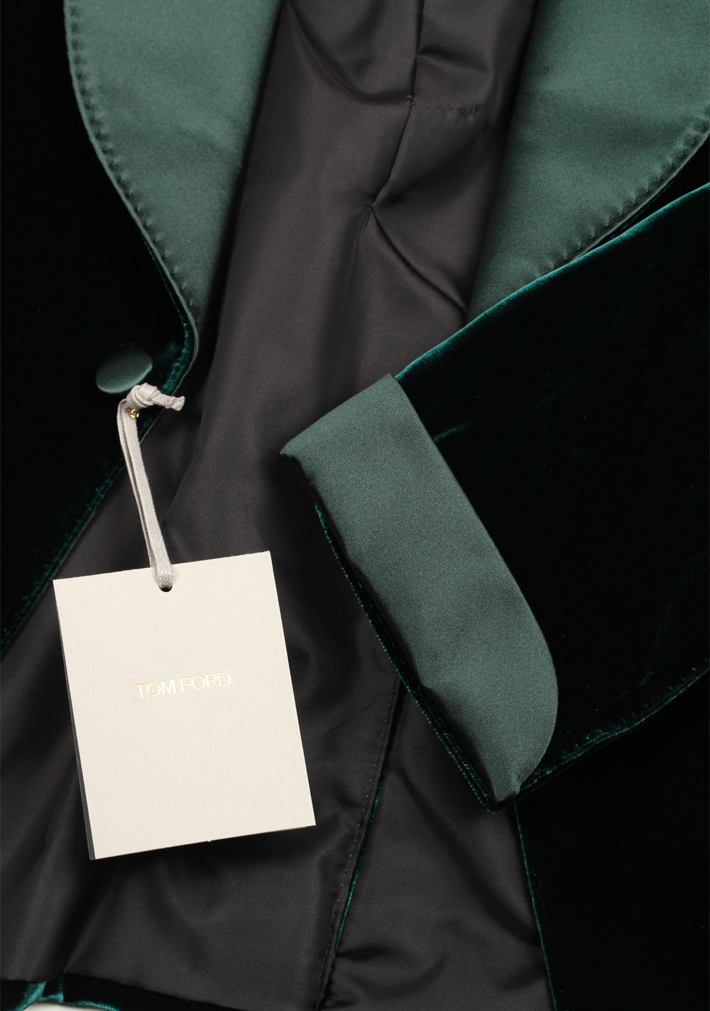 TOM FORD Shelton Green Sport Coat Tuxedo Dinner Jacket Size 52 / 42R U.S.