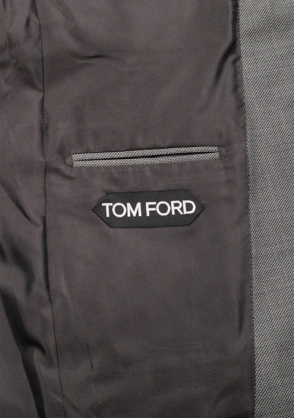 TOM FORD Shelton Gray Sport Coat Size 48 / 38R U.S. In Wool