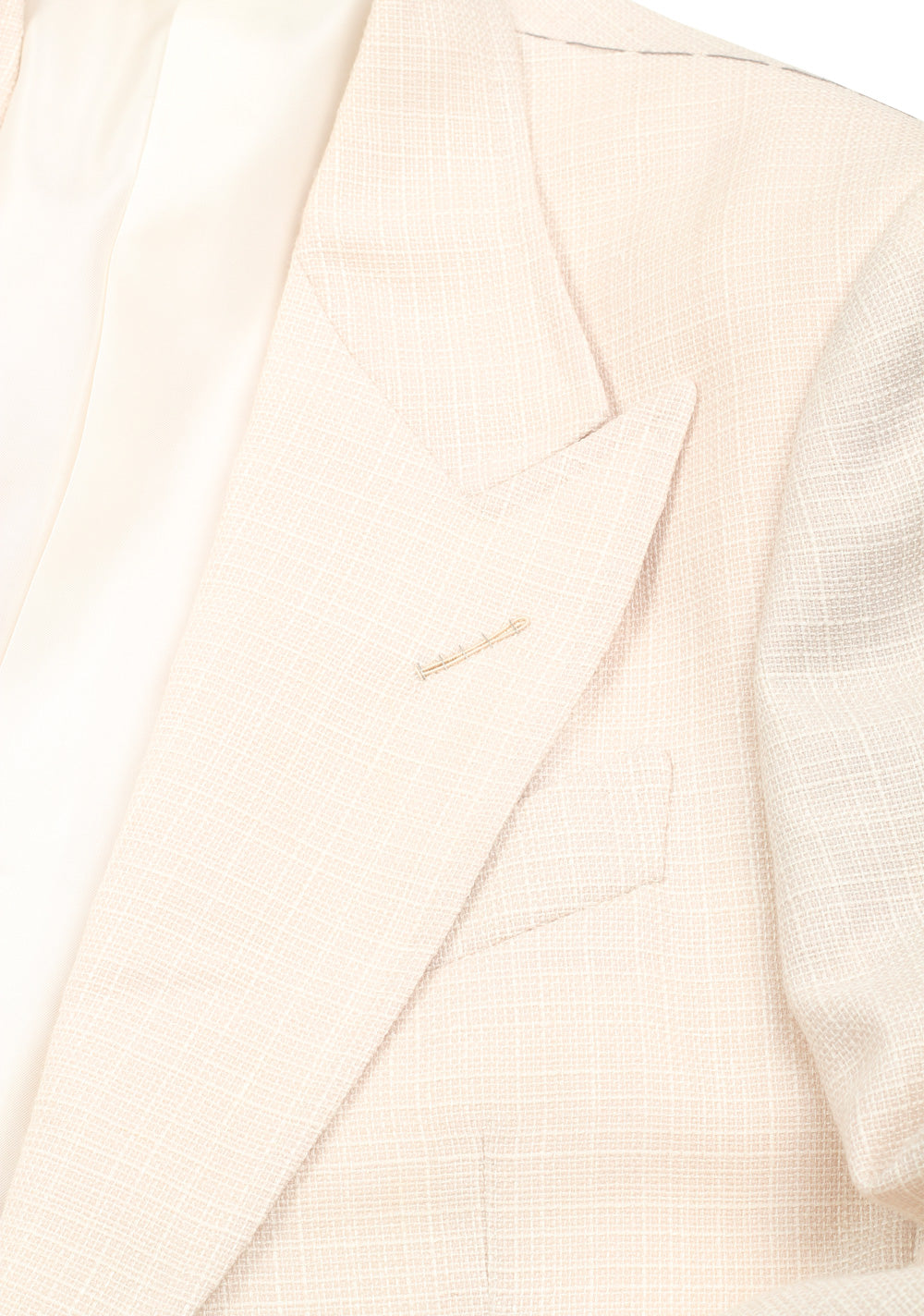 TOM FORD Shelton Off White Sport Coat Size 48 / 38R U.S. Wool Linen Mohair