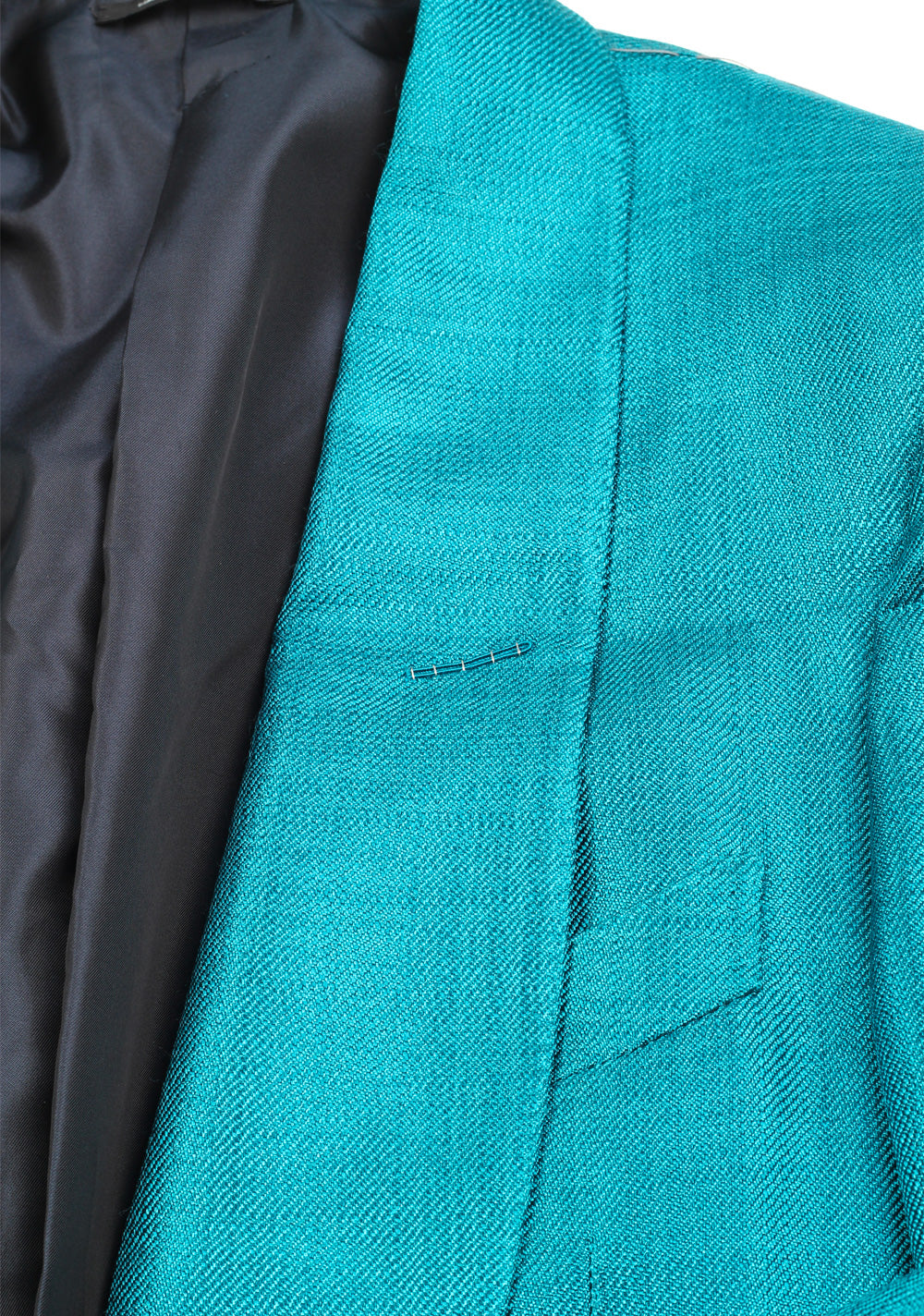 TOM FORD Shelton Turquoise Shawl Collar Sport Coat Tuxedo Dinner Jacket Size 48 / 38R U.S.