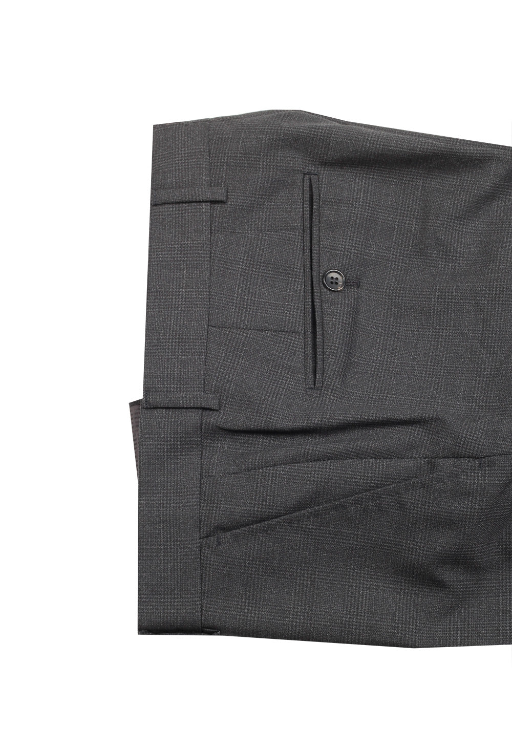 TOM FORD Shelton Checked Gray Suit Size 48 / 38R U.S. In Wool