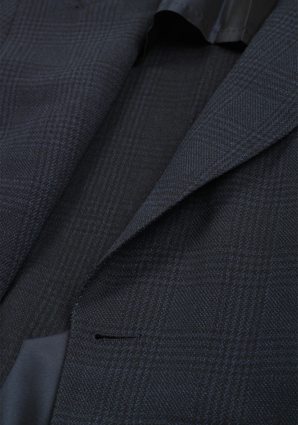 TOM FORD Shelton Checked Blue Suit Size 48 / 38R U.S. In Wool