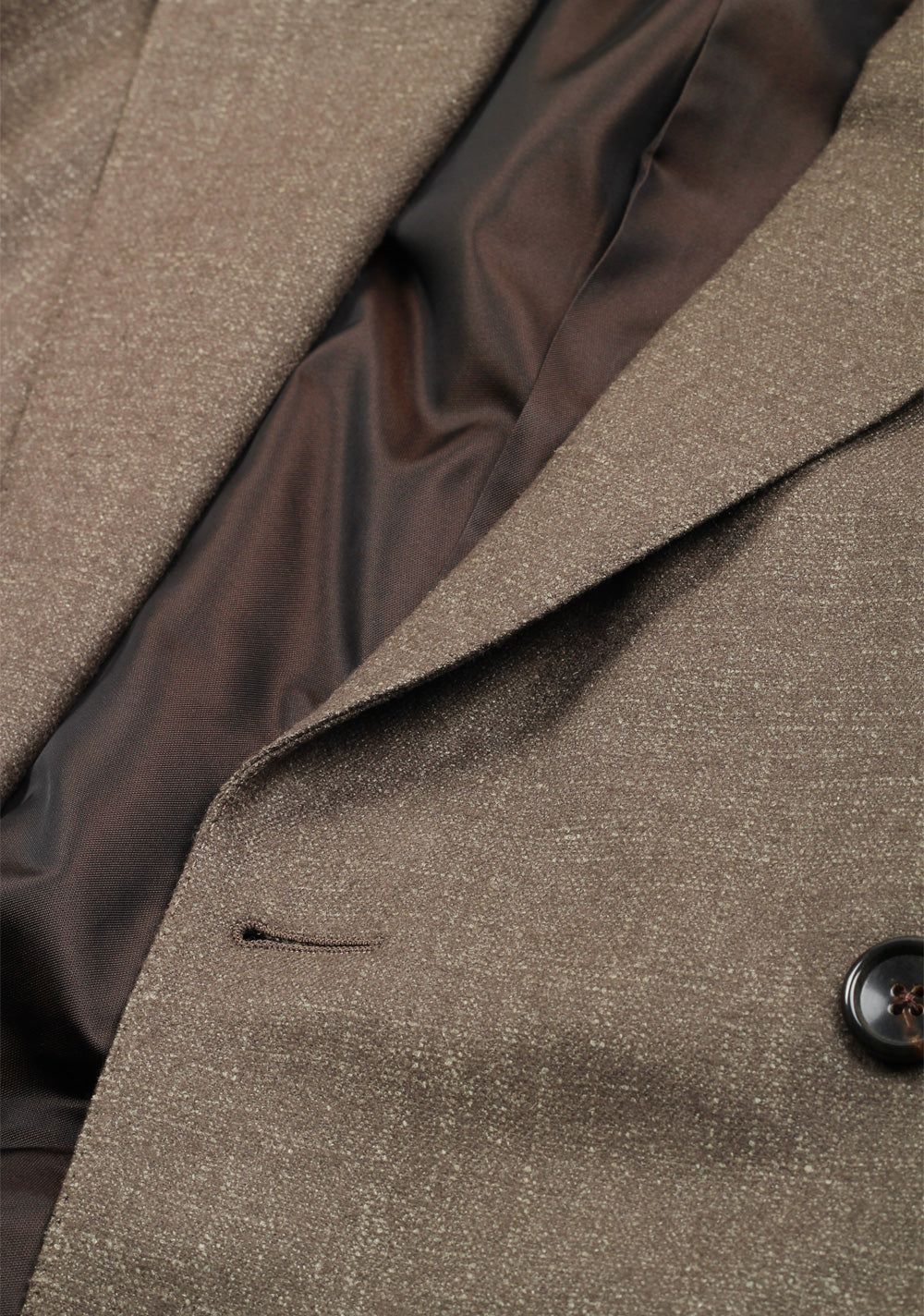 TOM FORD Shelton Brown Double Breasted Suit Size 48 / 38R U.S. In Wool