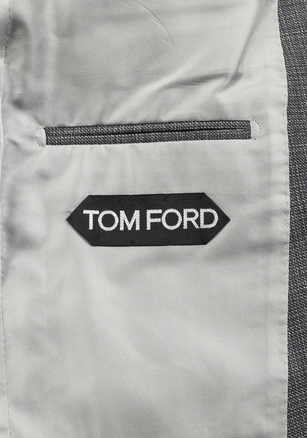 TOM FORD O'Connor Gray Suit Size 48C / 38S U.S. Wool Silk Fit Y