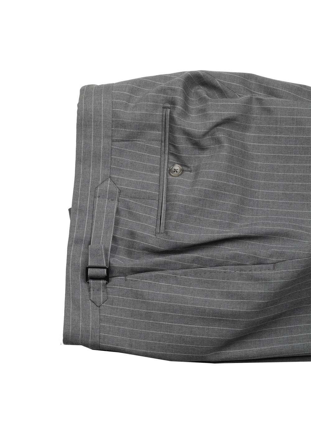 TOM FORD Shelton Striped Gray Suit Size 48 / 38R U.S. In Wool