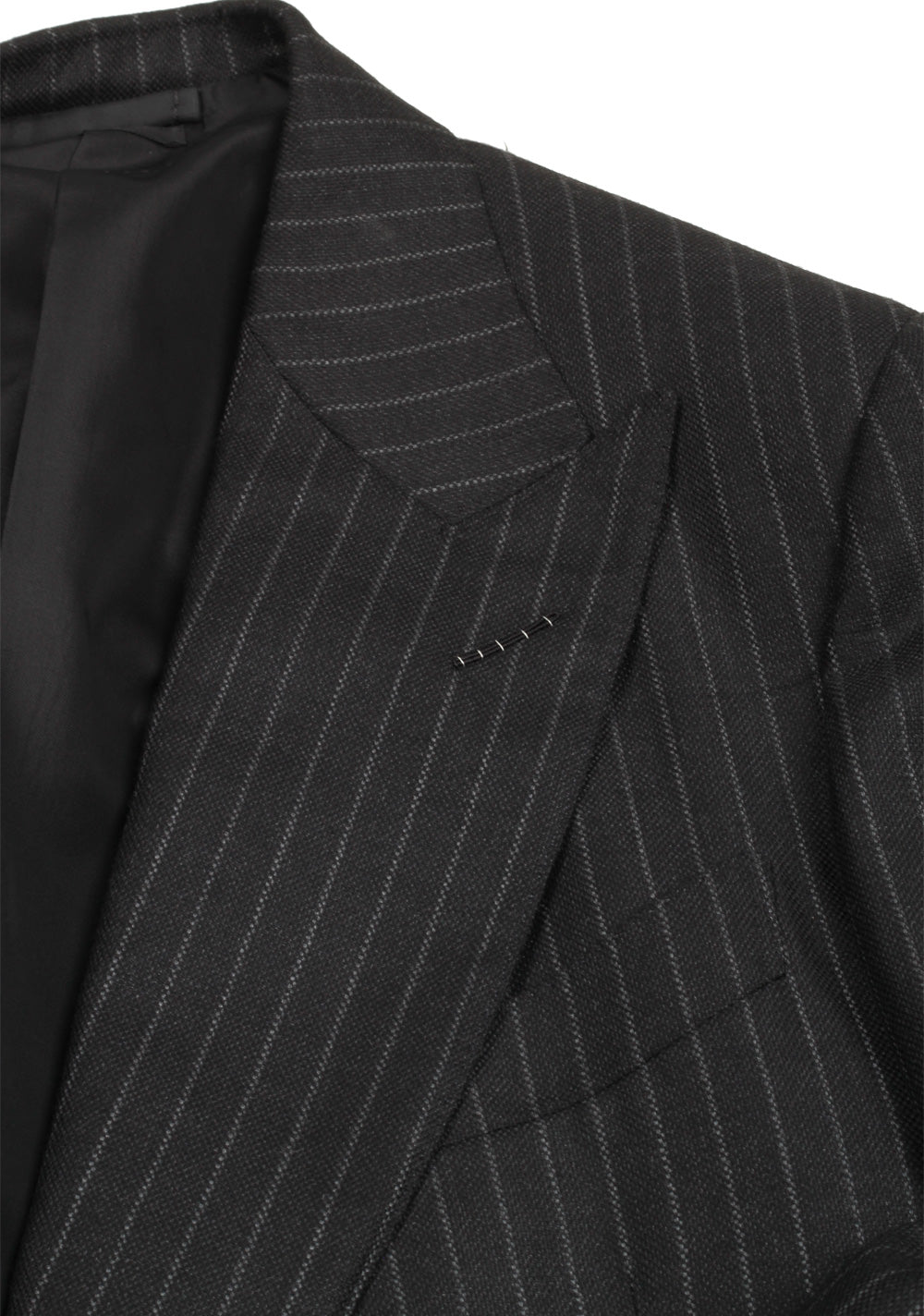 TOM FORD Shelton Brown Double Breasted Suit Size 48 / 38R U.S. In Wool Silk