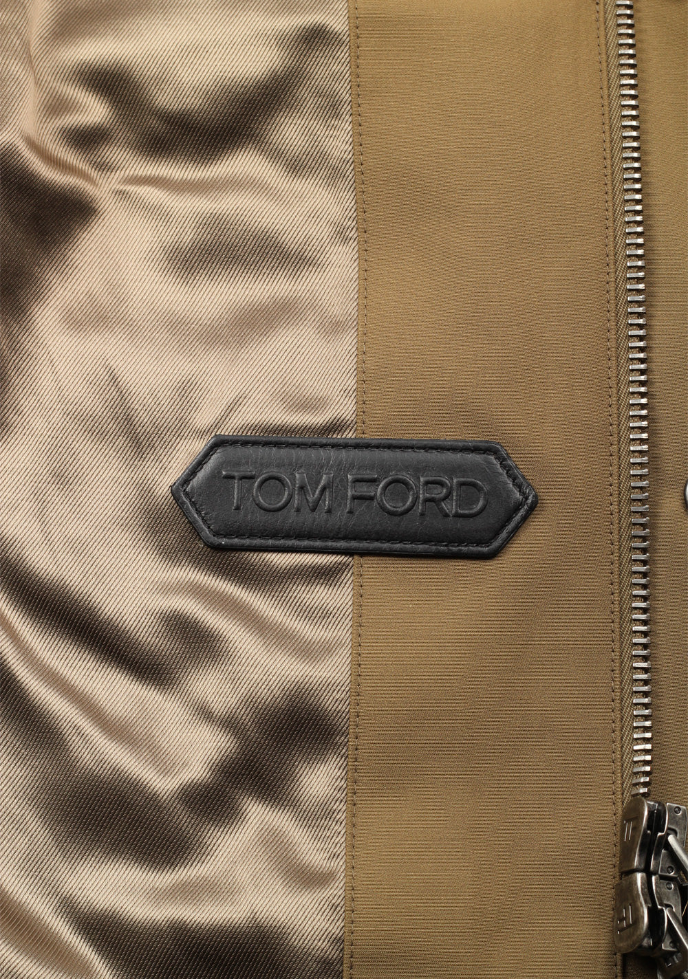 TOM FORD Beige Military Safari Jacket Size 48 / 38R U.S.
