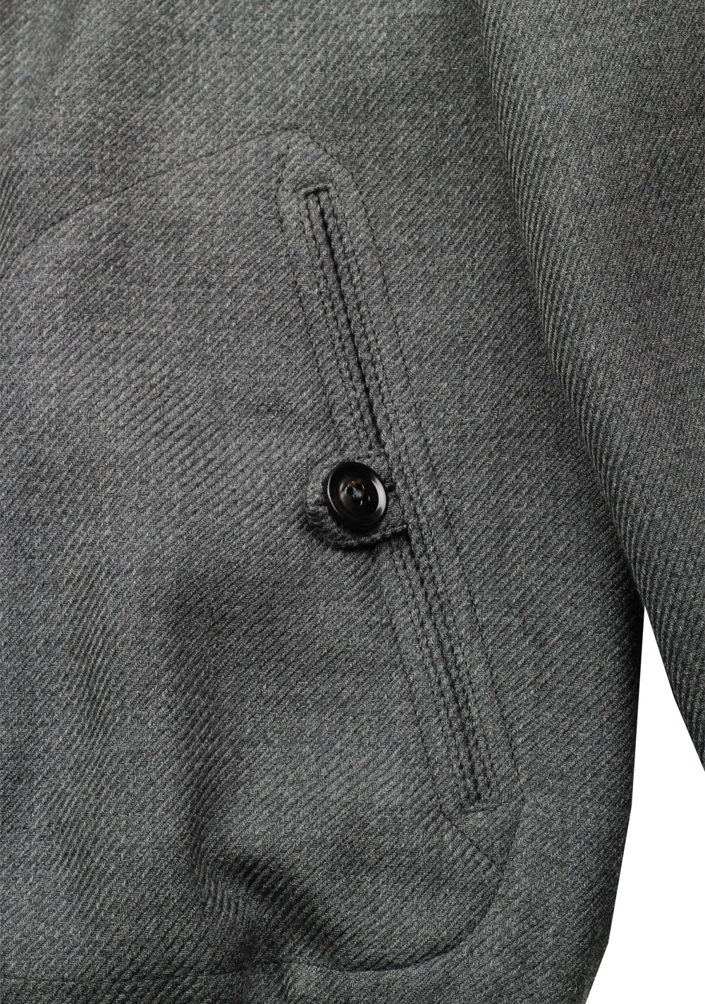 TOM FORD Gray Zipper Bomber Jack Size 48 / 38R U.S.