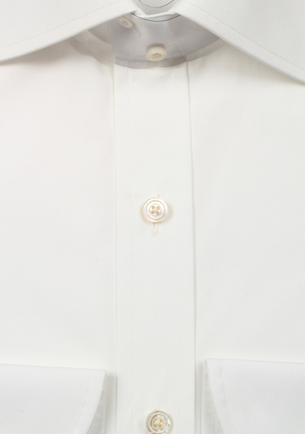 TOM FORD Solid White Dress Shirt Size 41 / 16 U.S.