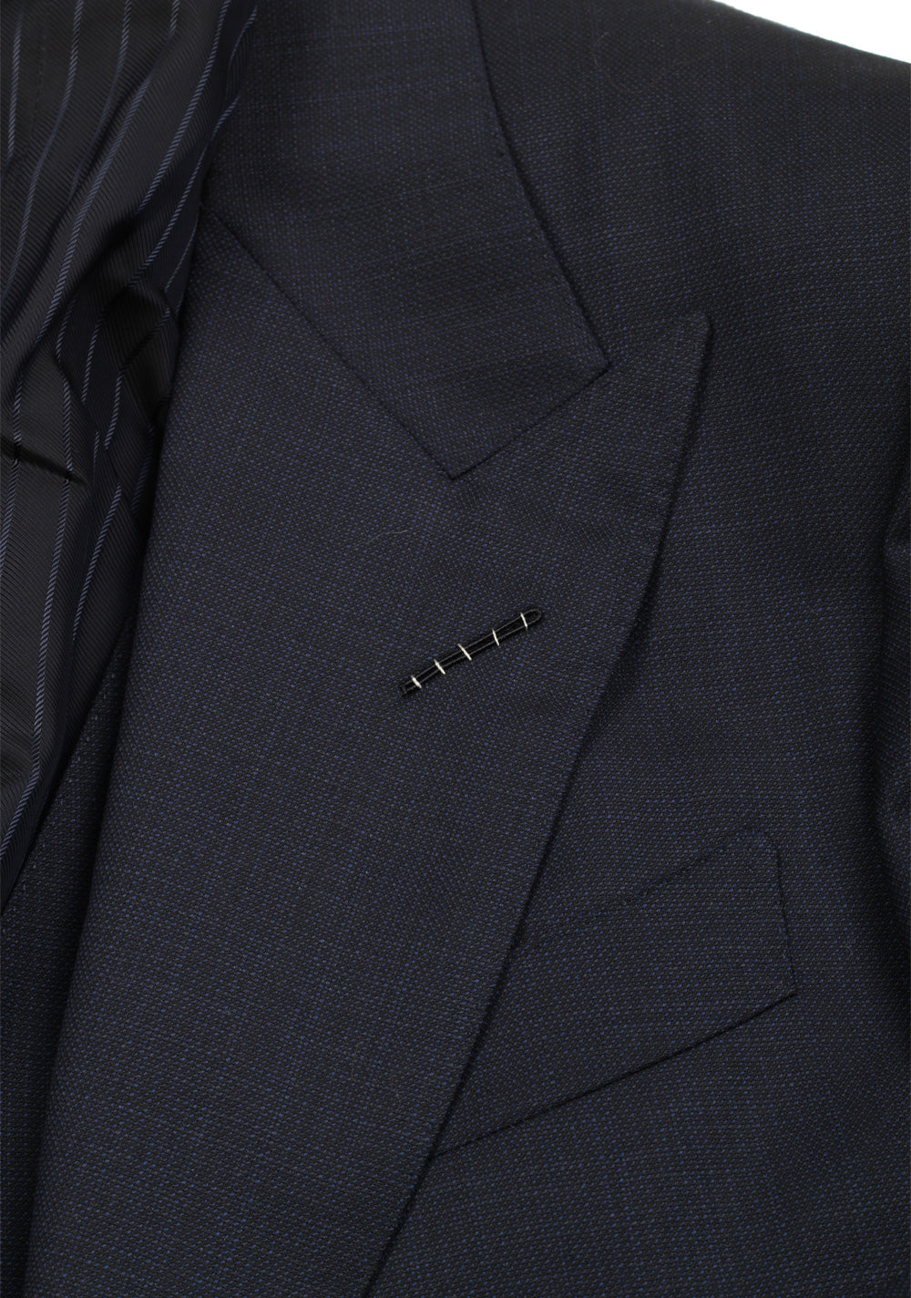 TOM FORD Windsor Blue 3 Piece Suit Size 46 / 36R U.S. Wool Fit A