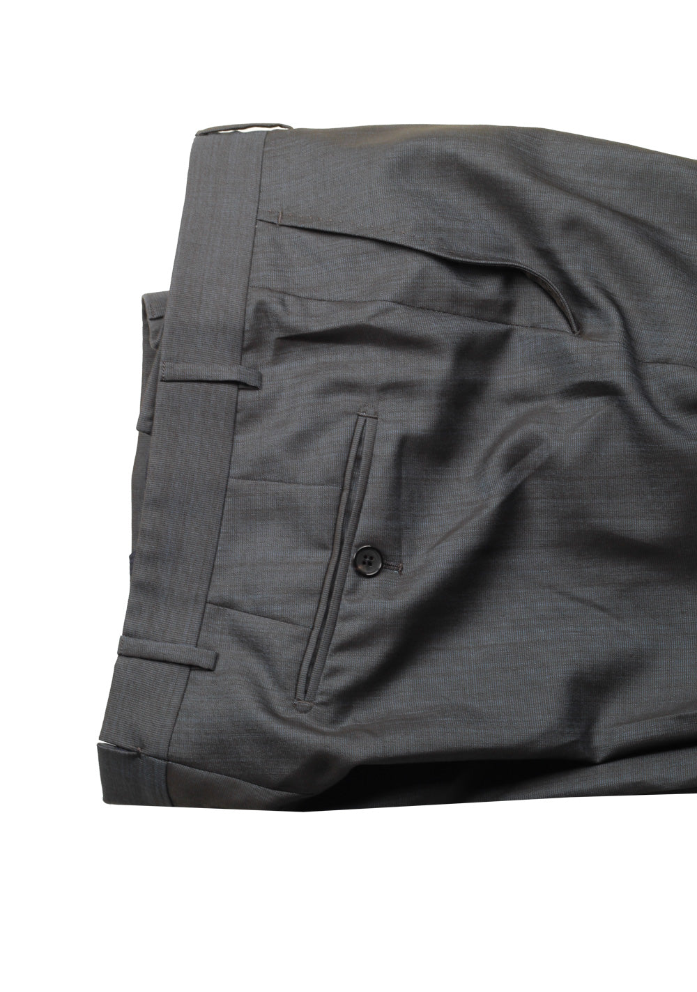TOM FORD Shelton Gray Suit Size 48 / 38R U.S. In Wool Silk