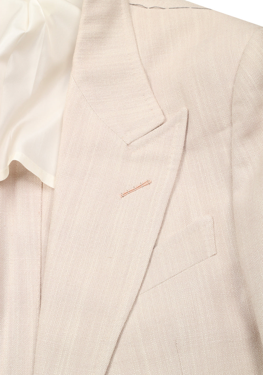 TOM FORD Shelton Beige Suit Size 48 / 38R U.S. In Silk