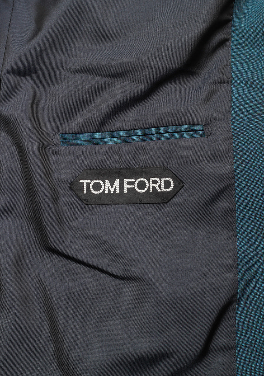 TOM FORD O'Connor Teal Suit Size 54 / 44R U.S. Wool Fit Y