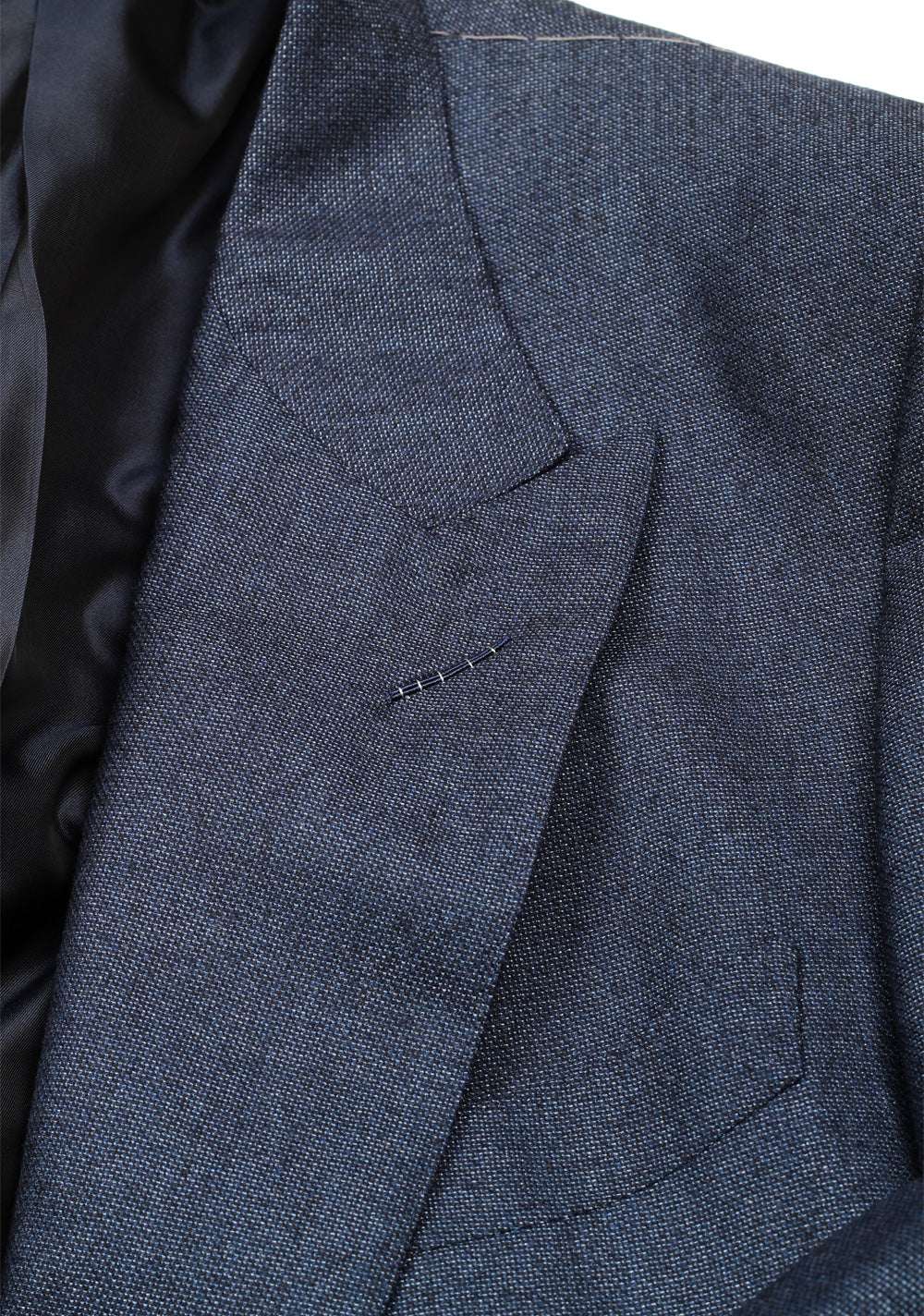 TOM FORD Shelton Blue Suit Size 58L / 48L U.S. In Wool Silk