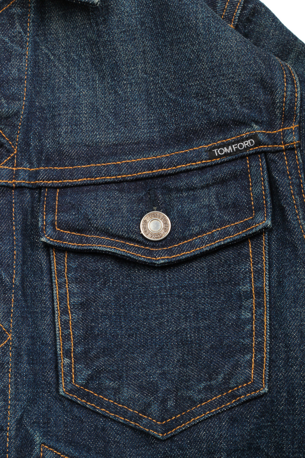 TOM FORD Icon Japanese Denim Jacket Size M / 38R U.S. Outerwear