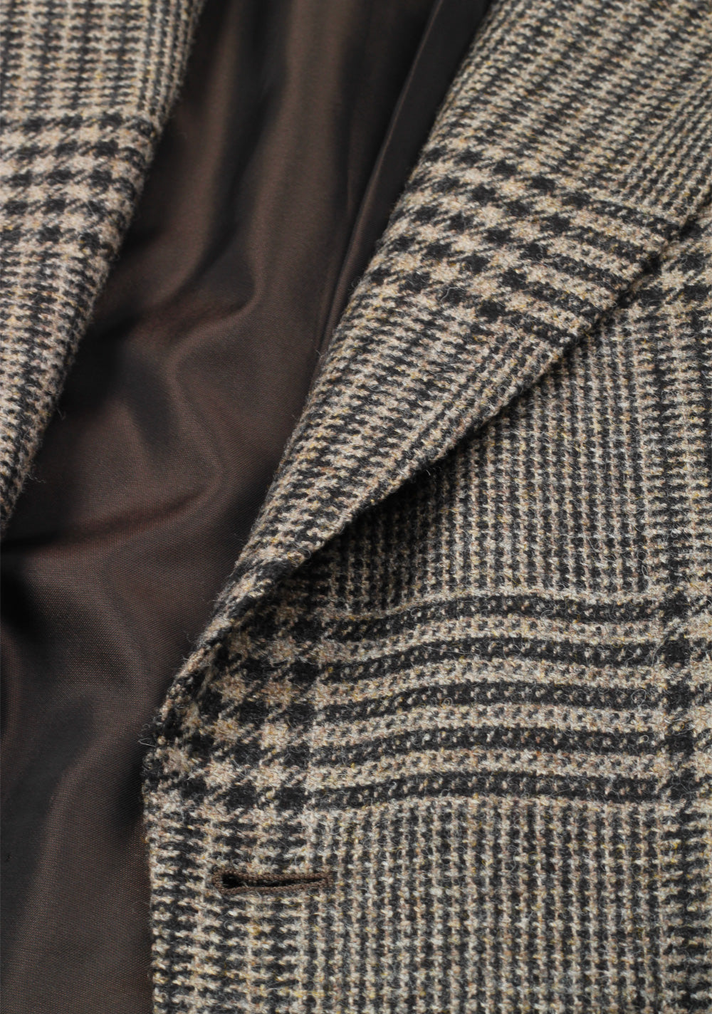 TOM FORD Shelton Checked Brown Sport Coat Size 54 / 44R U.S. In Wool Cashmere