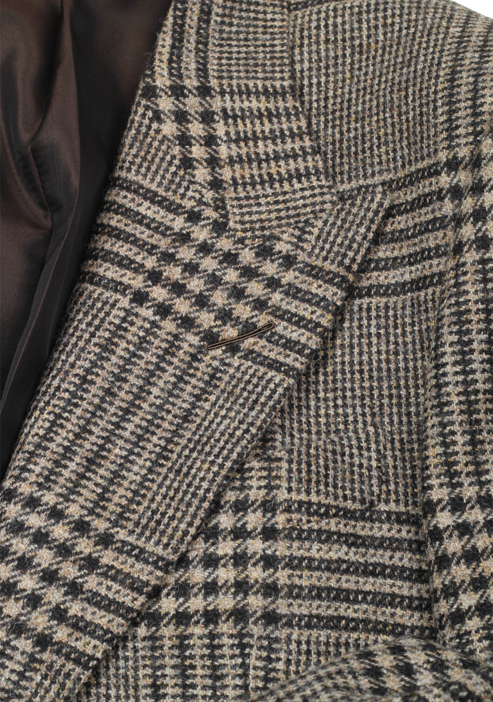 TOM FORD Shelton Checked Brown Sport Coat Size 54 / 44R U.S. In Wool Cashmere
