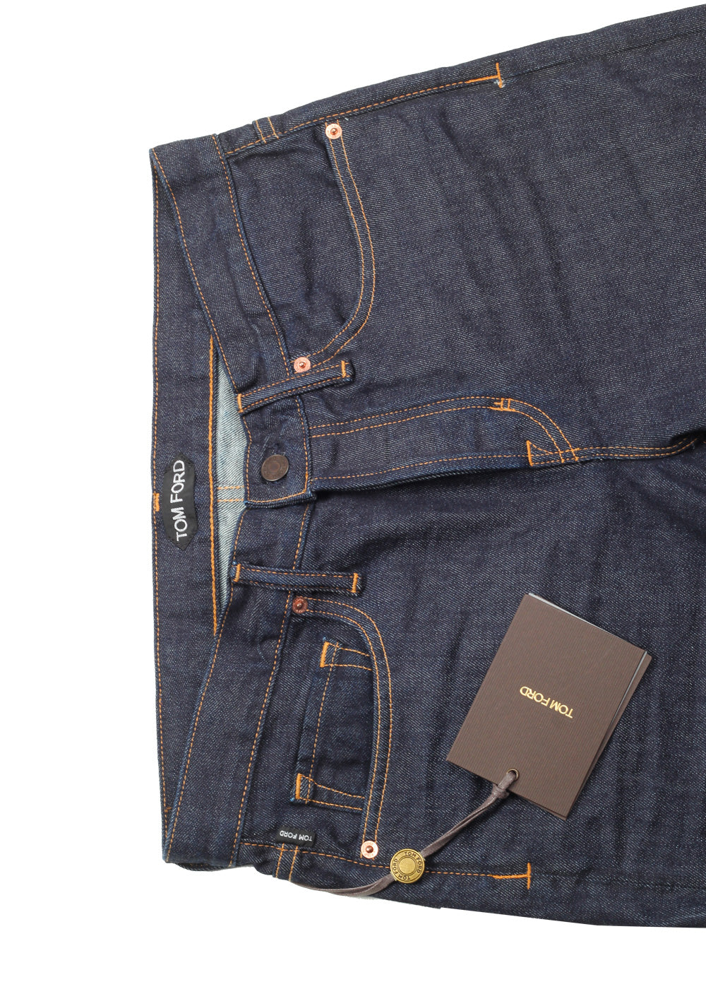 TOM FORD Blue Straight Jeans TFD003 Size 45 / 29 U.S.