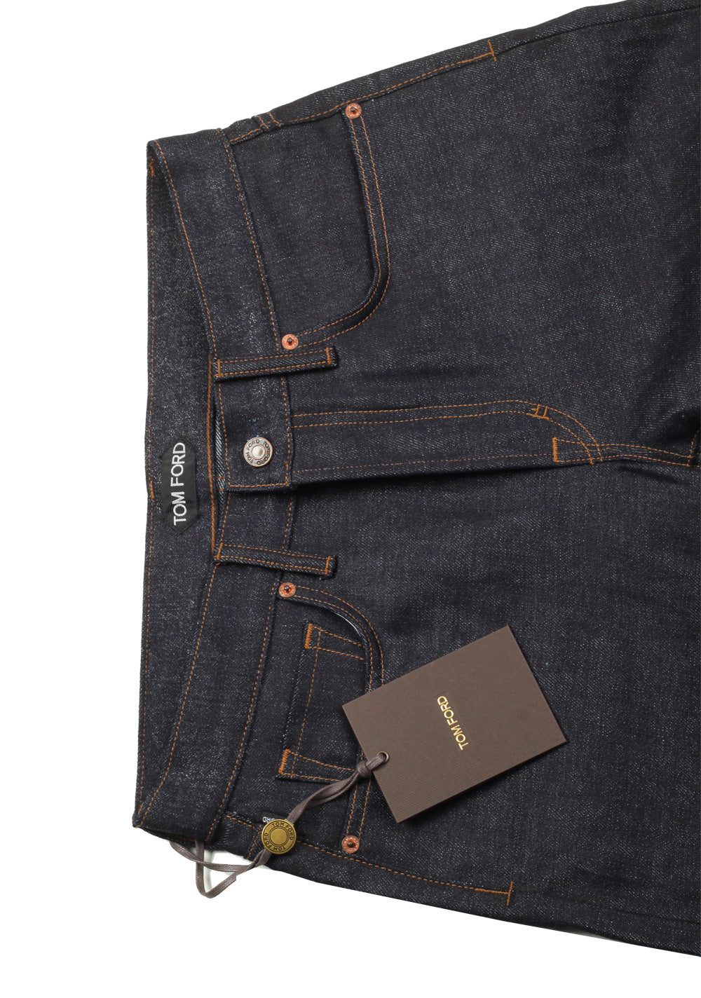 TOM FORD Blue Straight Jeans TFD003 Size 47 / 31 U.S.