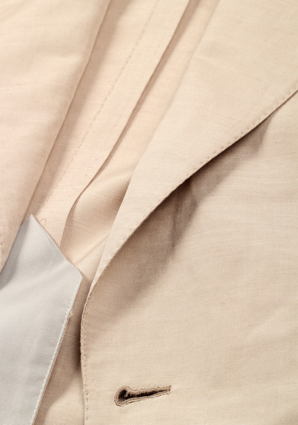 TOM FORD Shelton Beige Suit Size 48 / 38R U.S. In Linen Silk