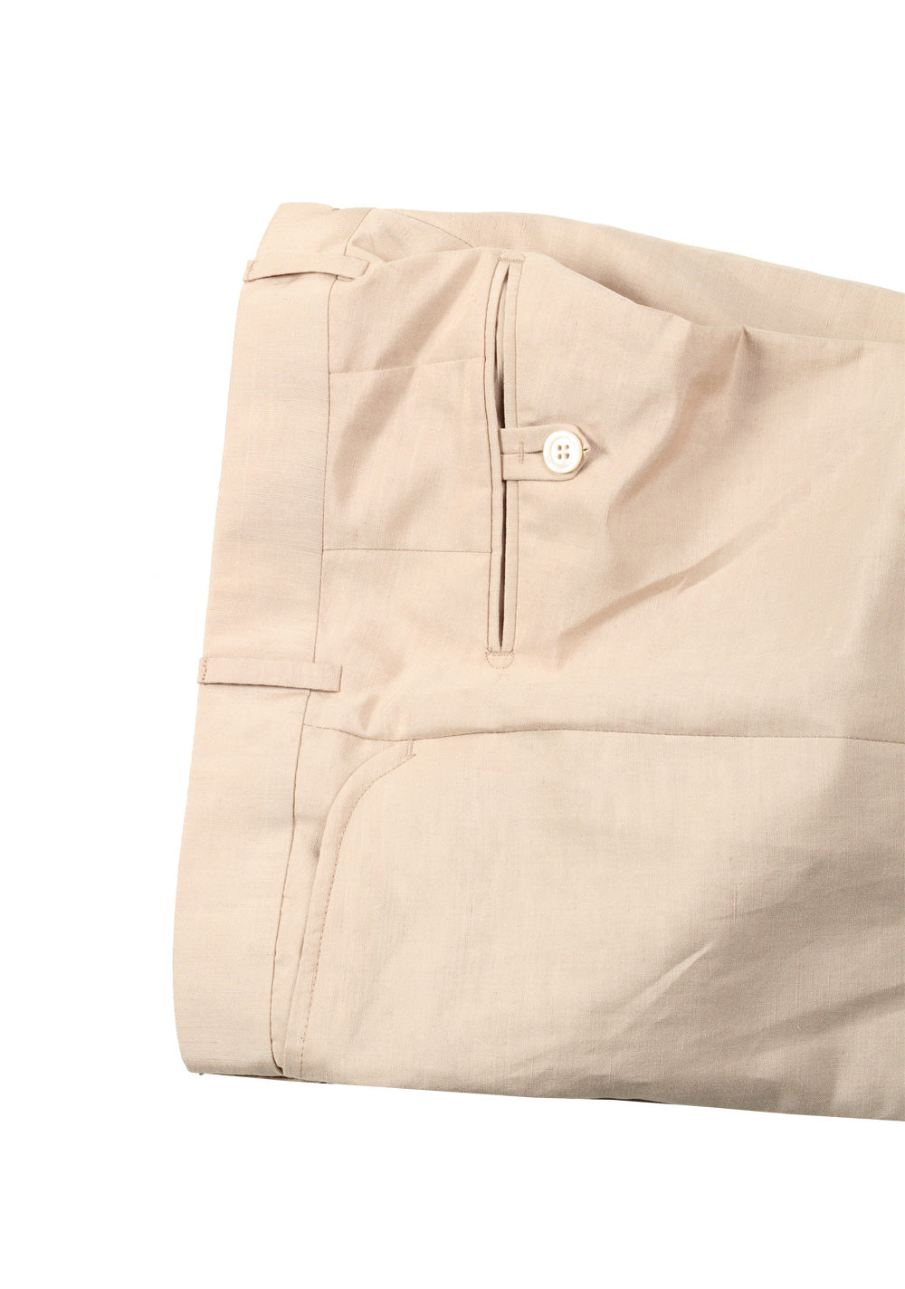 TOM FORD Shelton Beige Suit Size 48 / 38R U.S. In Linen Silk