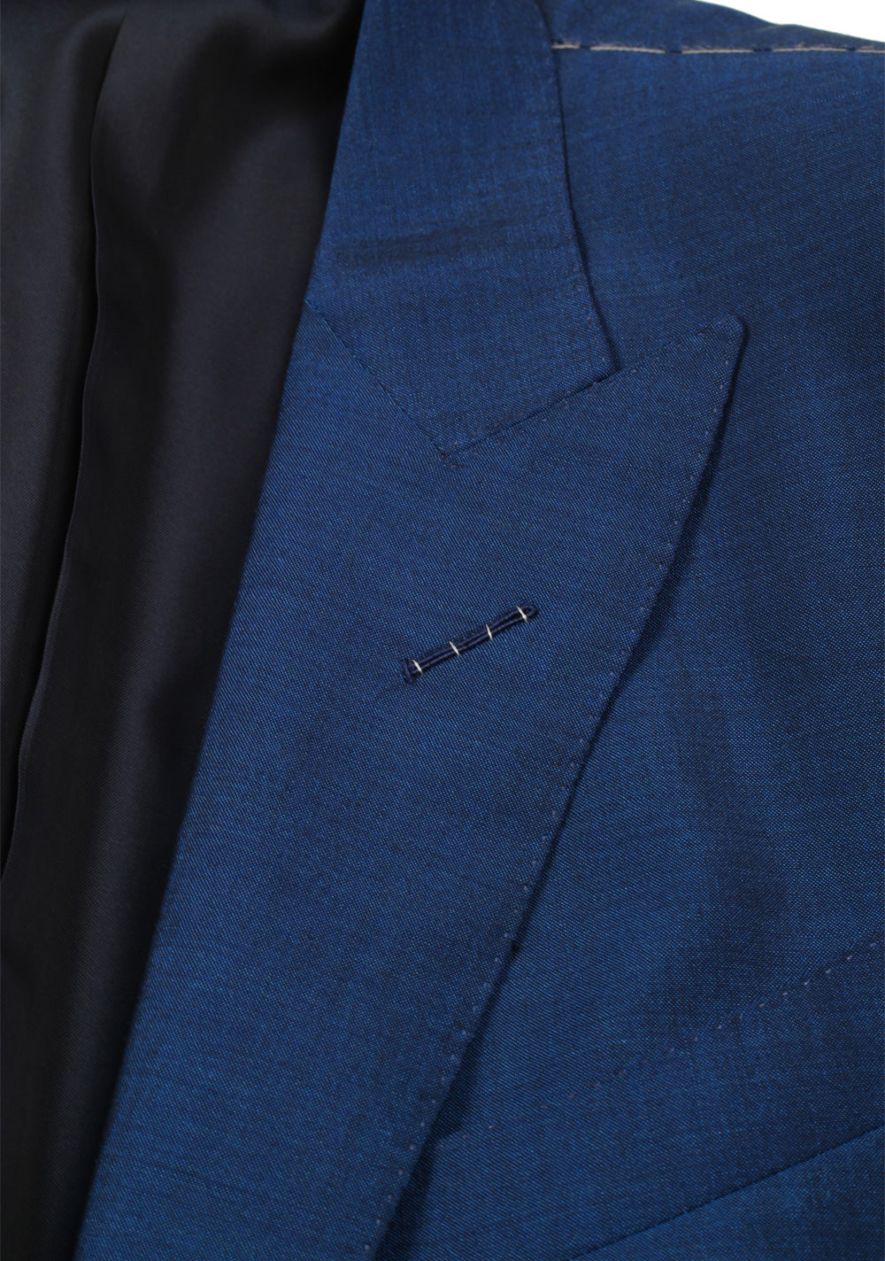 TOM FORD O'Connor Blue Suit Size 50 / 40R U.S. In Wool Mohair Silk Fit Y