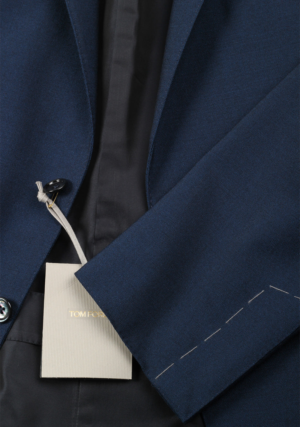 TOM FORD O'Connor Blue Suit Size 56 / 46R U.S. Mohair Fit Y