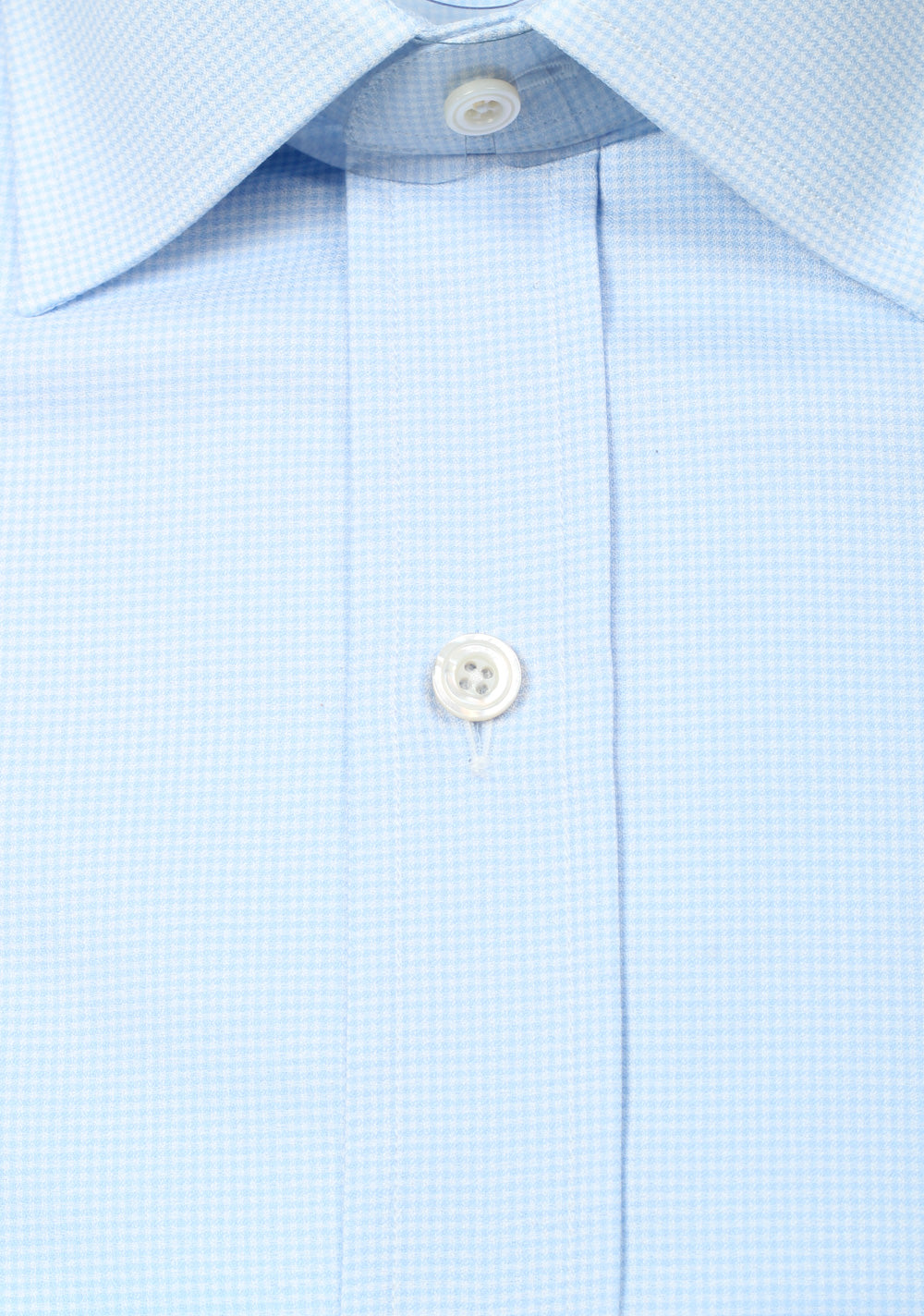 TOM FORD Patterned Blue Dress Shirt Size 39 / 15,5 U.S. Slim