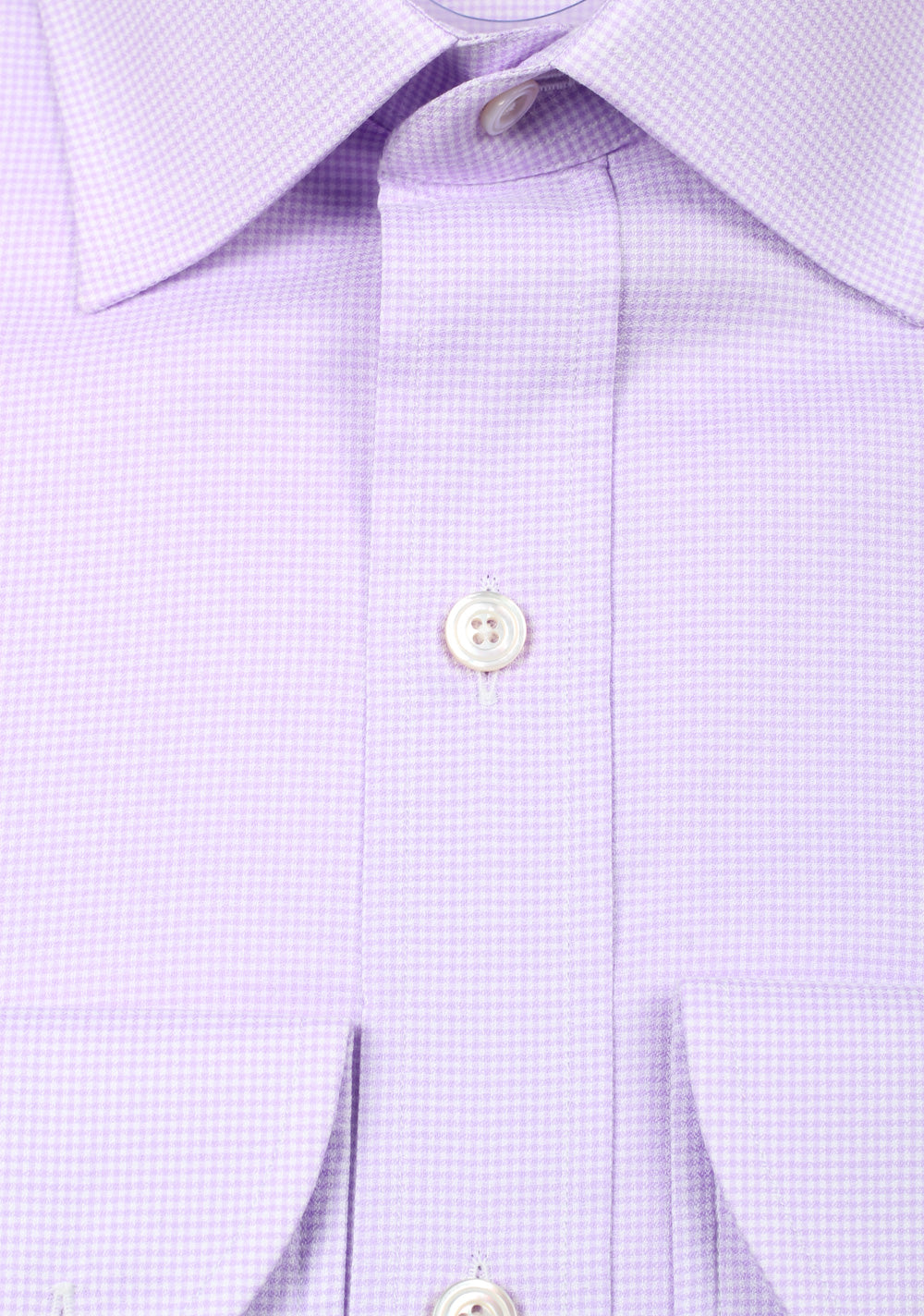 TOM FORD Patterned Lilac Dress Shirt Size 44 / 17,5 U.S.