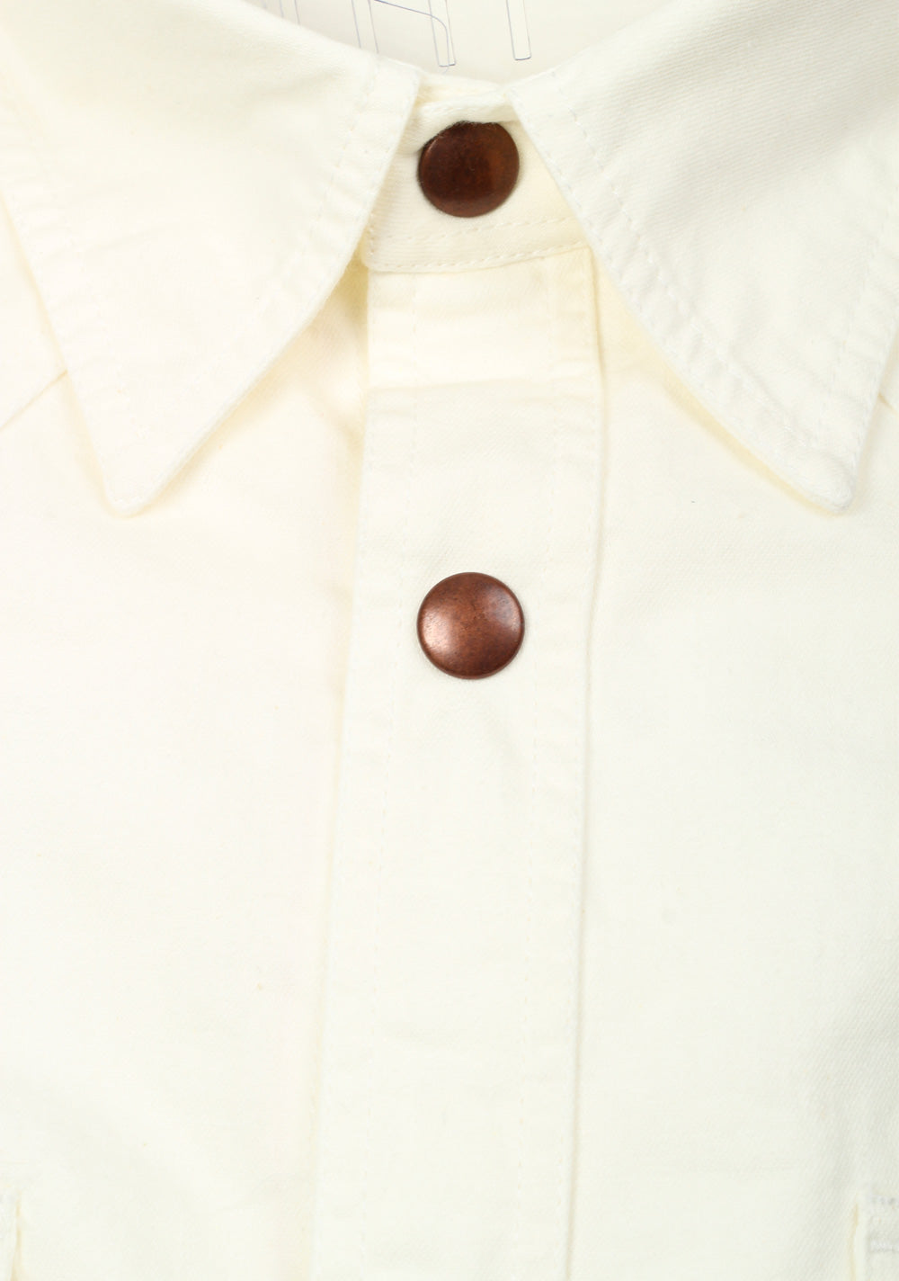 TOM FORD Solid Off White Casual Shirt Size 40 / 15,75 U.S.