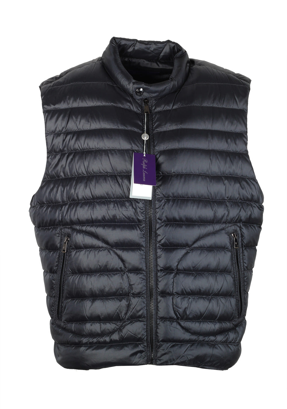 Ralph Lauren Purple Label Black Gilet Vest Size XXL / 58 / 48 U.S.