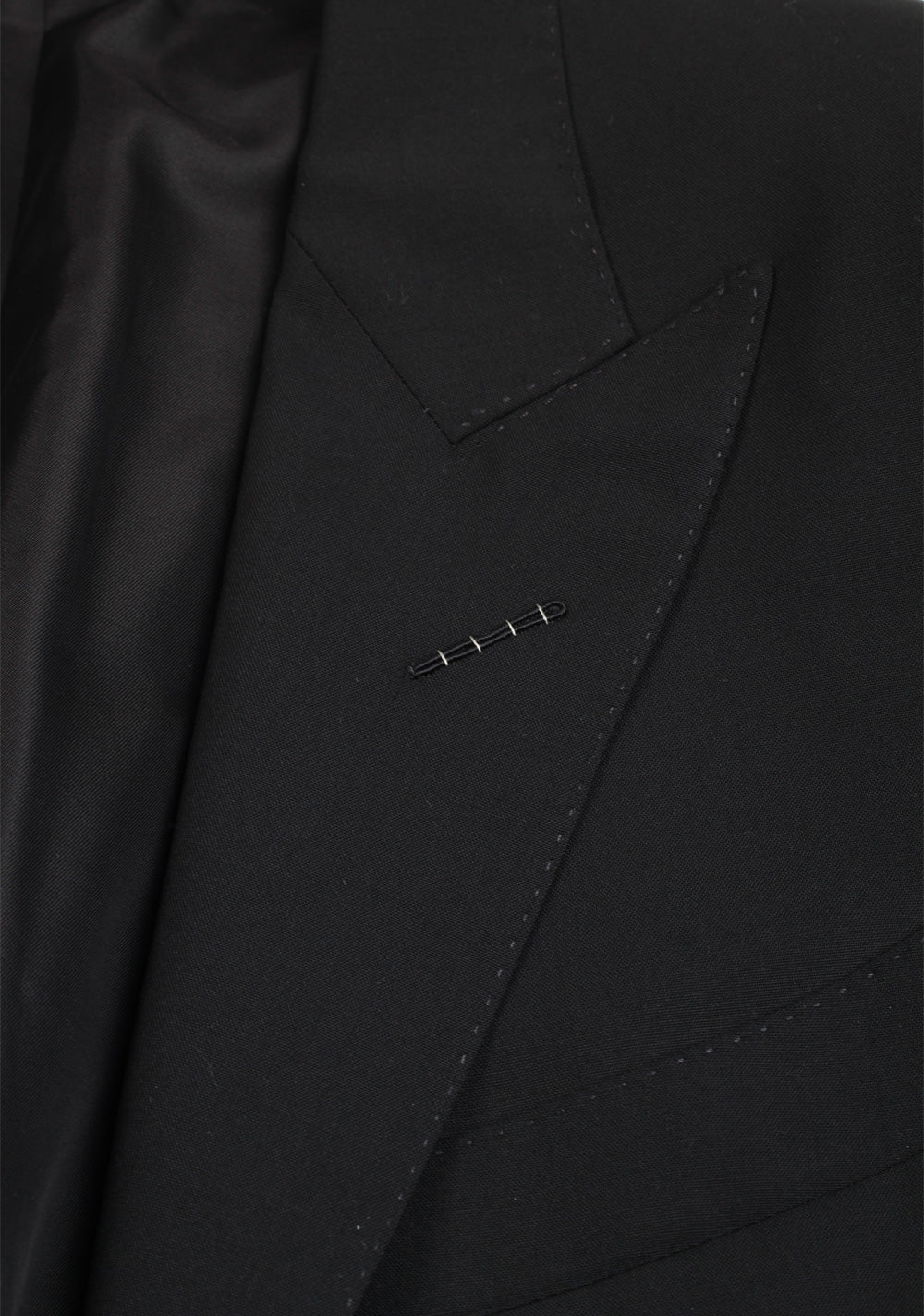 TOM FORD O'Connor Black Suit Size 48C / 38S U.S. Wool Silk Fit Y