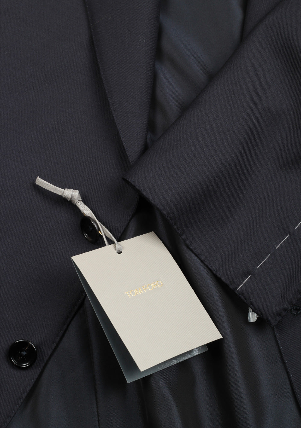 TOM FORD Shelton Blue Suit Size 56 / 46R U.S. Wool