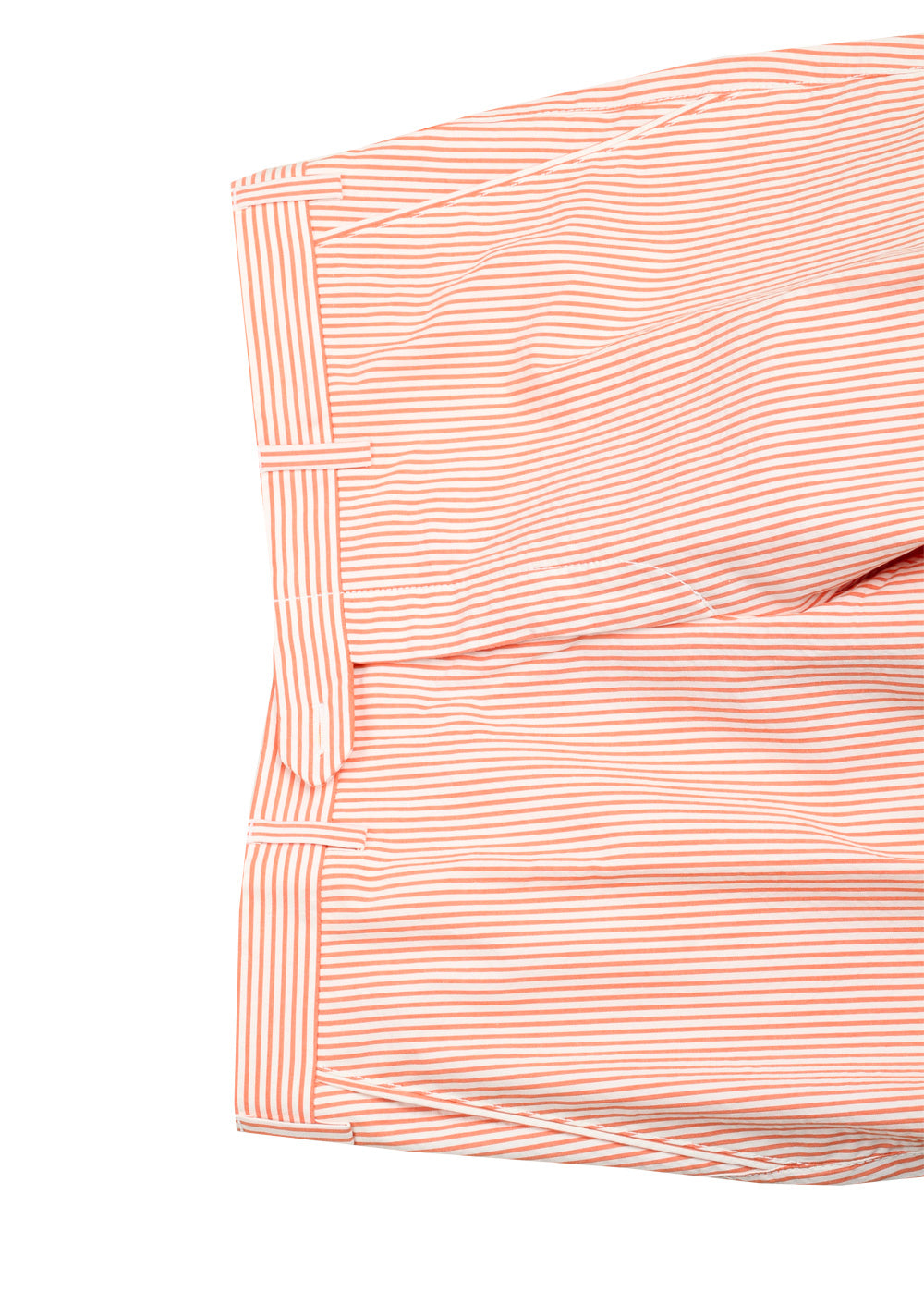 Brioni Pink White Striped Trousers Size 48 / 32 U.S.