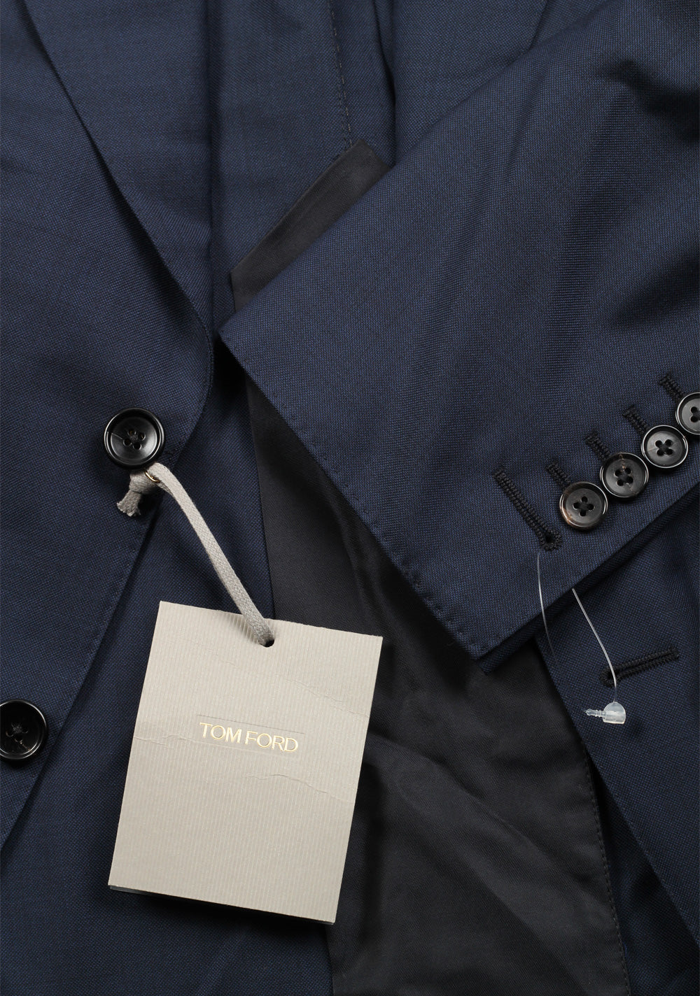 TOM FORD Shelton Blue Suit Size 48 / 38R U.S. In Wool