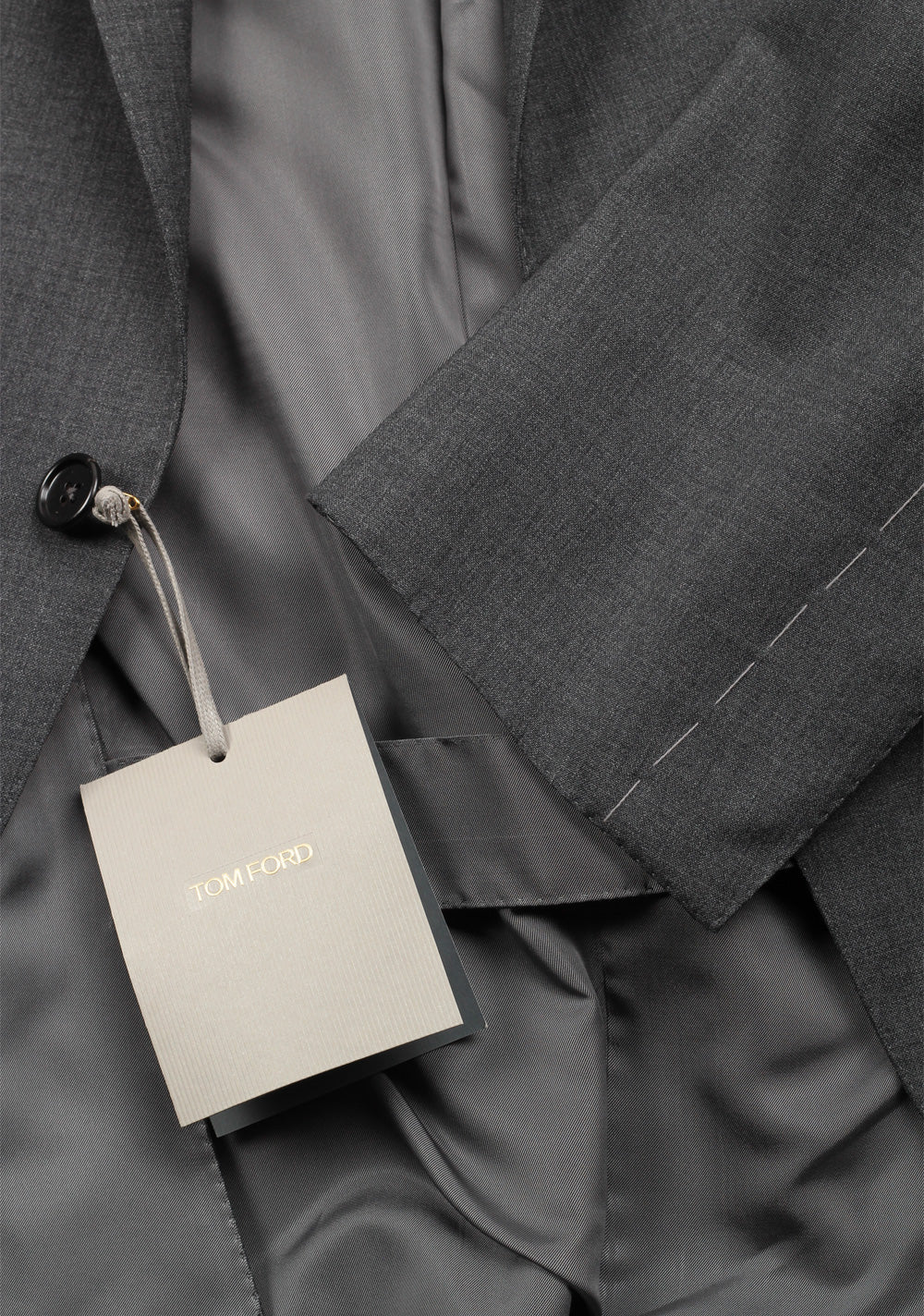 TOM FORD O'Connor Gray Suit Size 46 / 36R U.S.