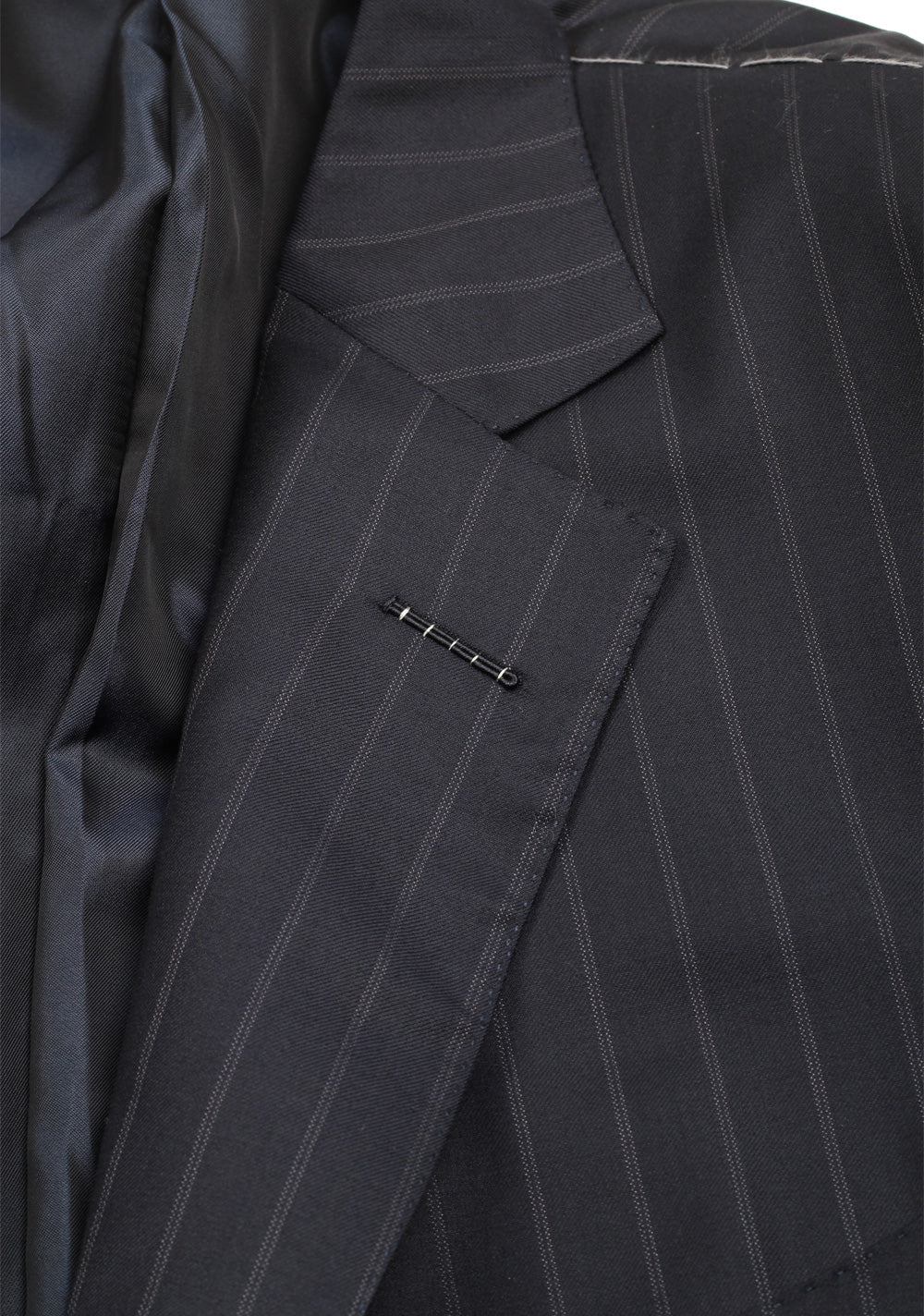 TOM FORD O'Connor Blue Striped Suit Size 56L / 46L U.S. Fit Y