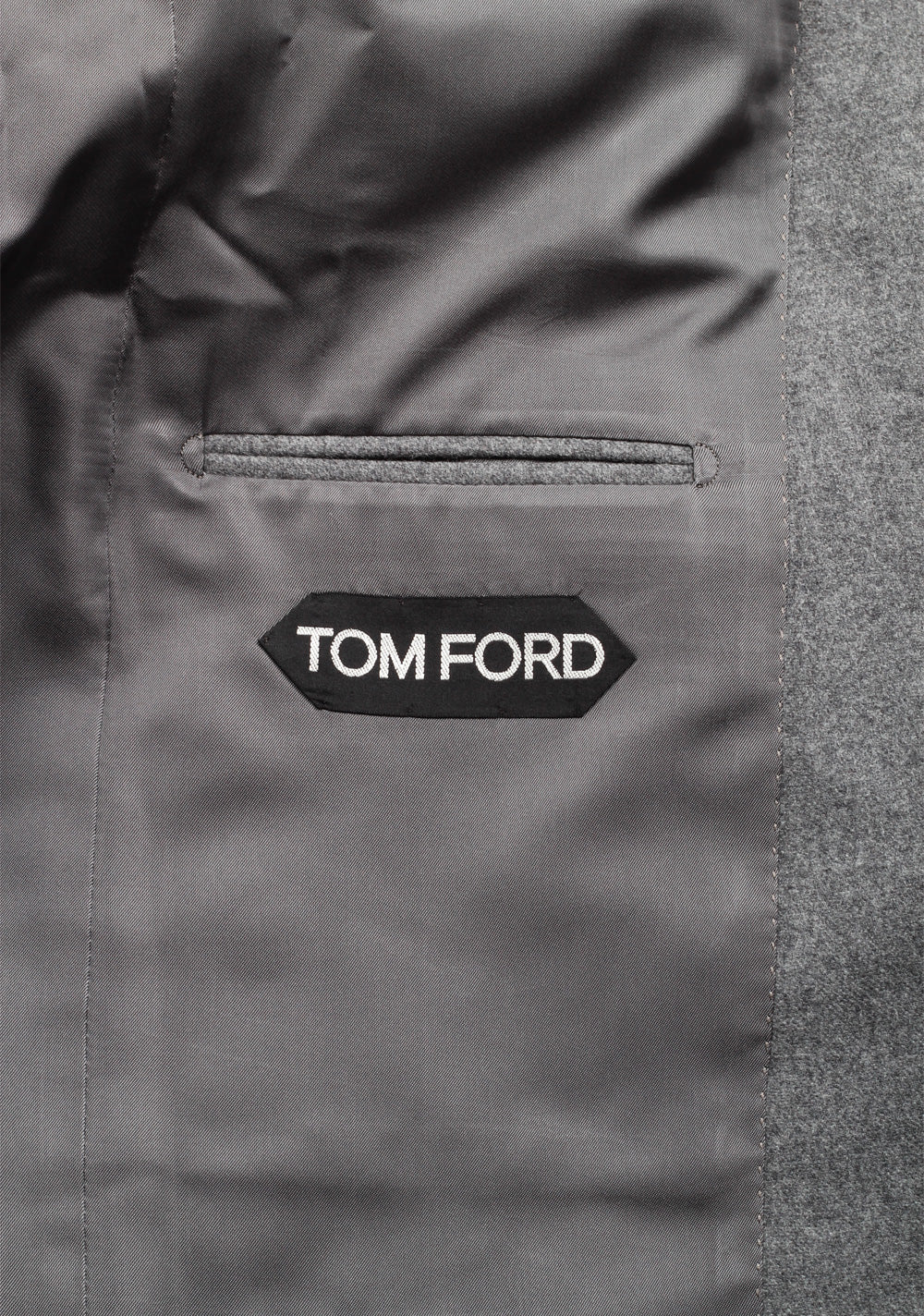 TOM FORD Windsor Solid Gray Suit Size 50 / 40R U.S. Wool Fit A