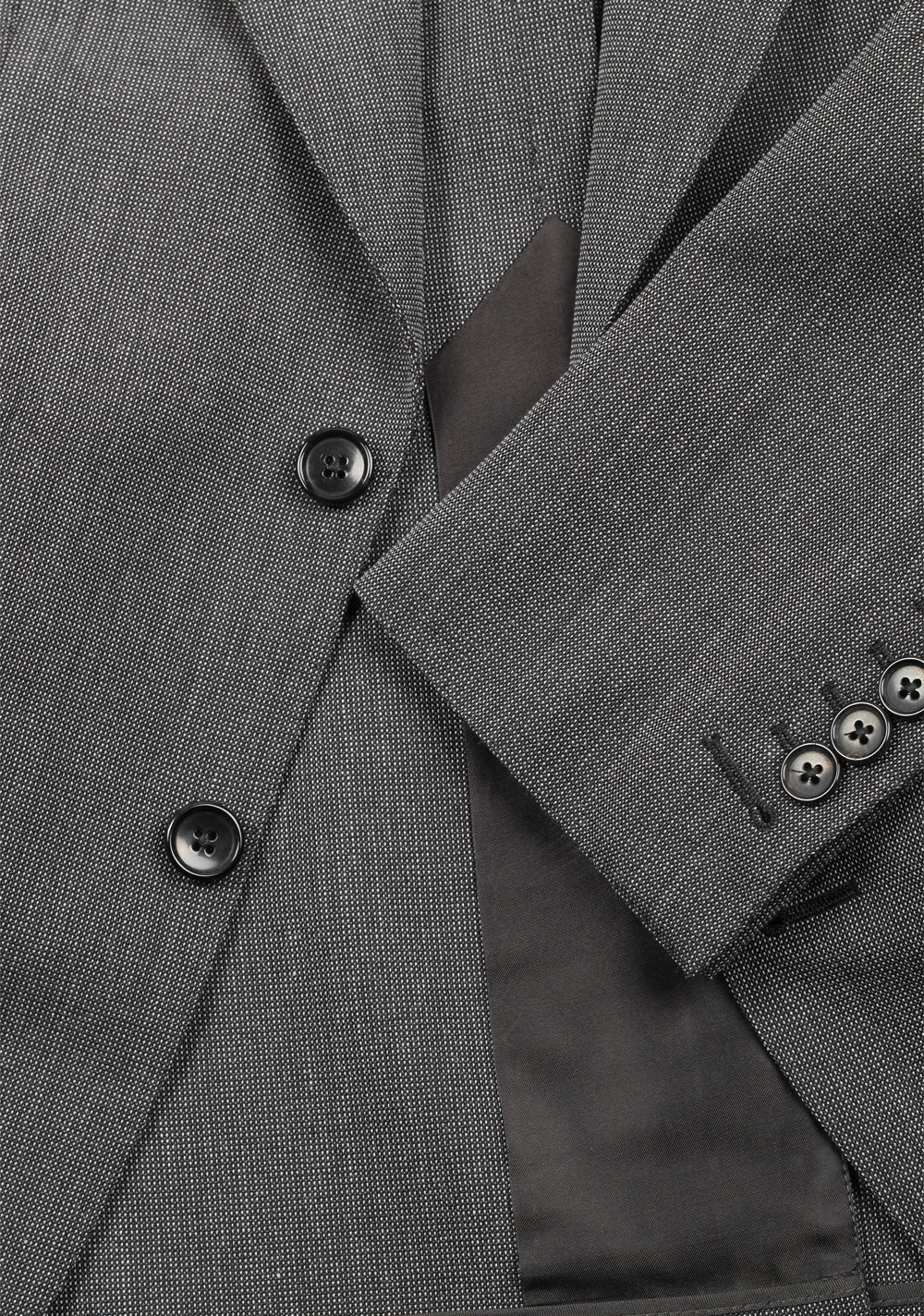 TOM FORD Shelton Gray Suit Size 46 / 36R U.S. In Mohair Wool