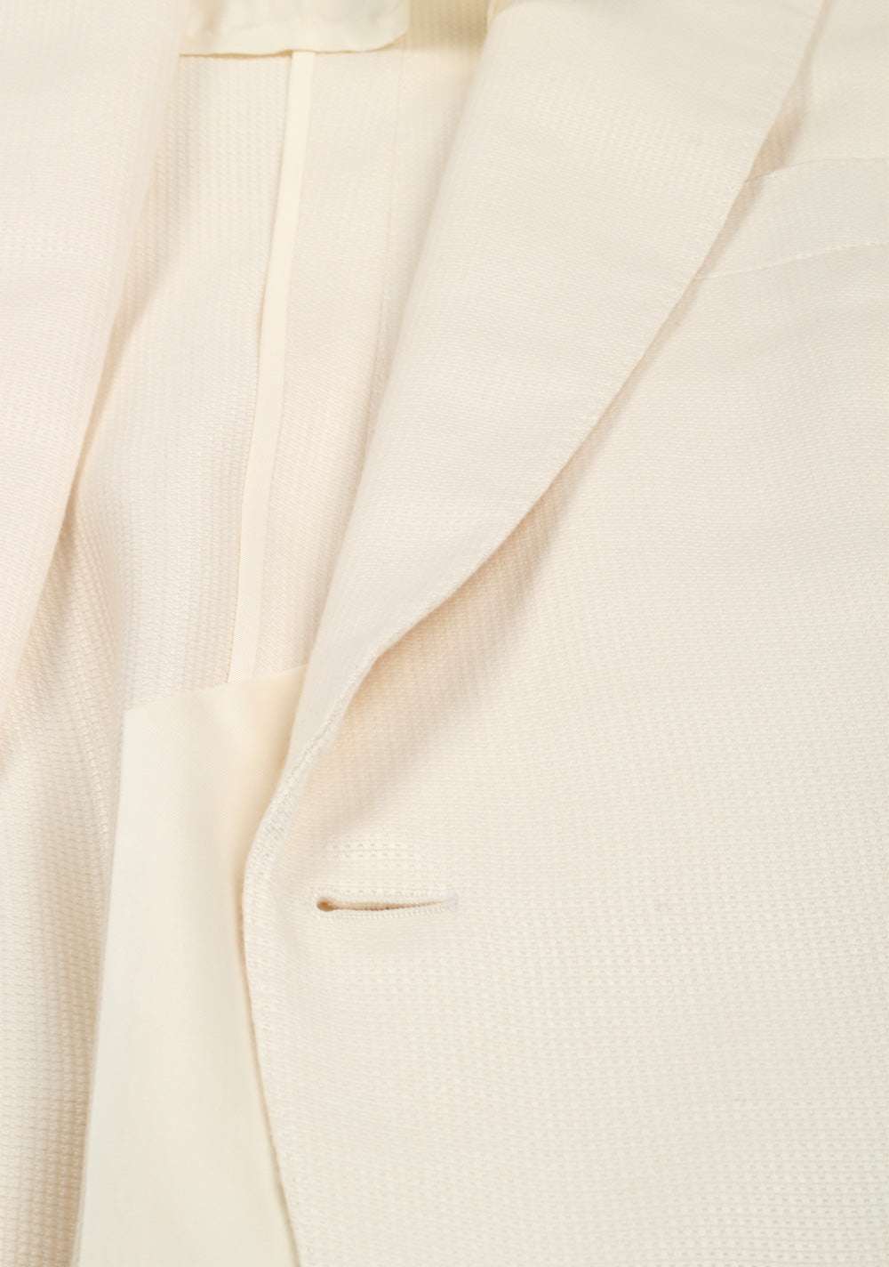 TOM FORD Buckley Off White Suit Size 48 / 38R U.S. Silk Cotton