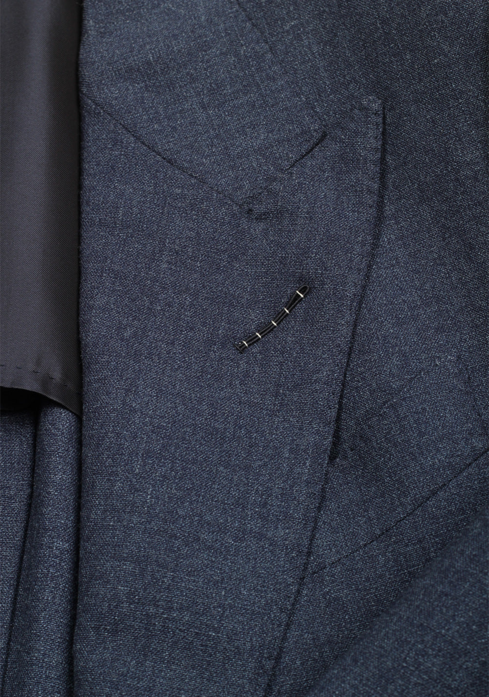 TOM FORD Shelton Blue Suit Size 46 / 36R U.S. In Wool Silk