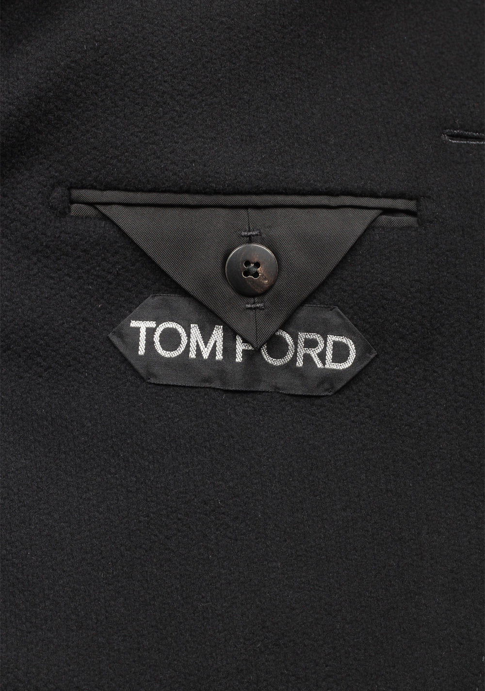 TOM FORD Shelton Black Sport Coat Size 46 / 36R In Wool