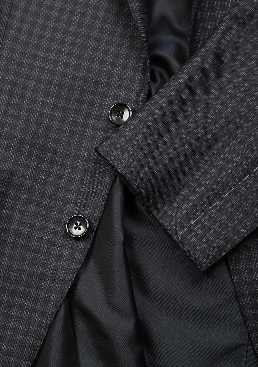 TOM FORD O'Connor Checked Blue Sport Coat Size 46 / 36R Fit Y
