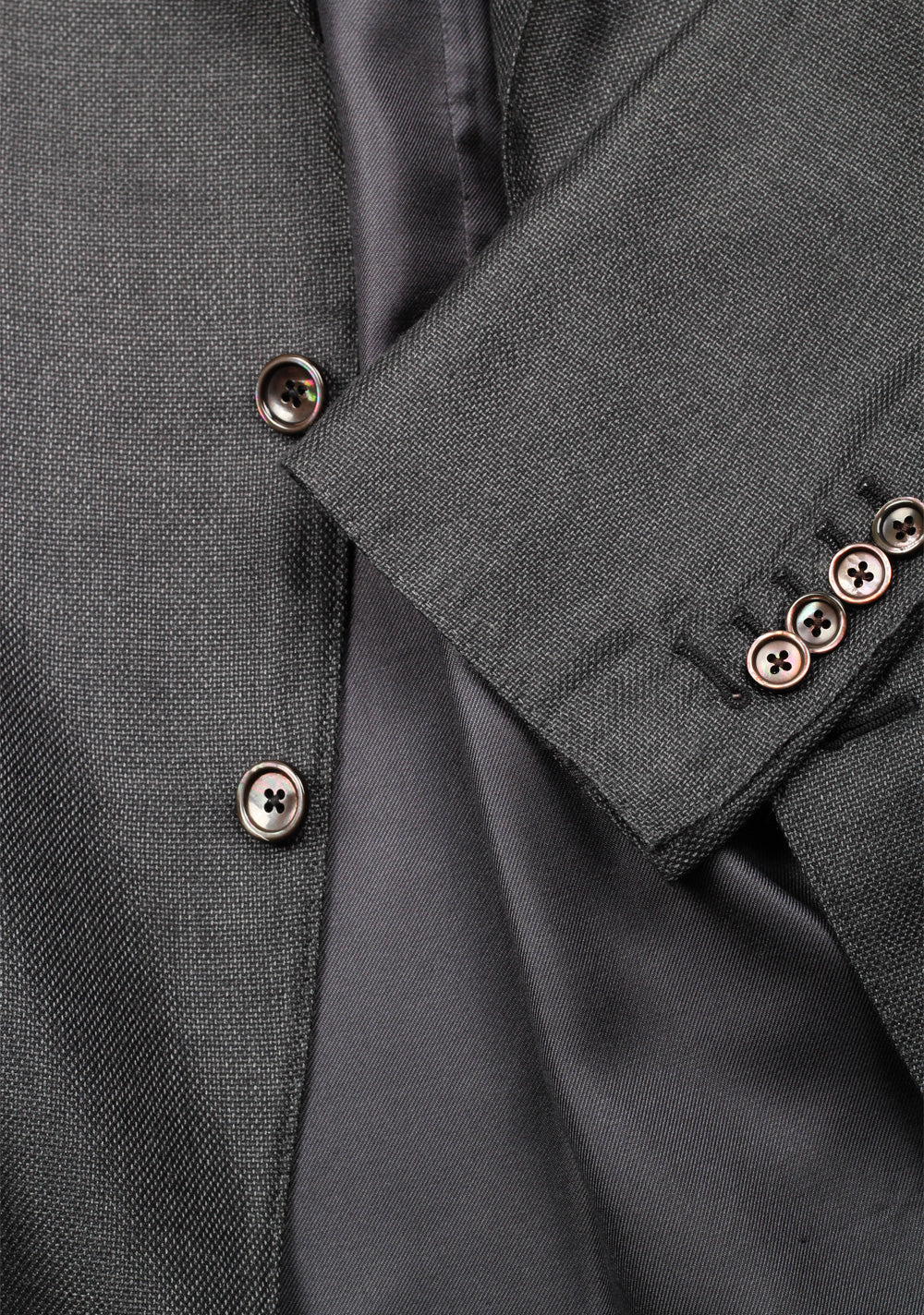 TOM FORD Shelton Gray Sport Coat Size 46 / 36R In Silk Cashmere
