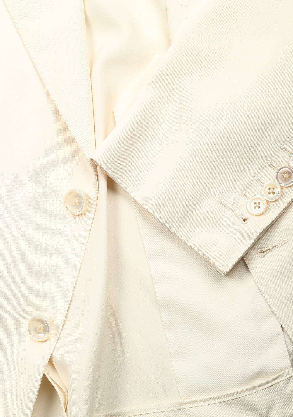 TOM FORD Shelton Off White Sport Coat Size 48 / 38R U.S. In Silk